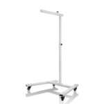 White Horizontal Stand(fits 3000W lamp) by Genrevive