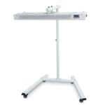 White Horizontal Stand(fits 1500W lamp) by Genrevive